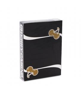 Cherry Casino (Monte Carlo Black and Gold) Playing Cards
