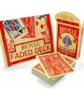 Bicycle Faded Deck Rider Back Red Edition