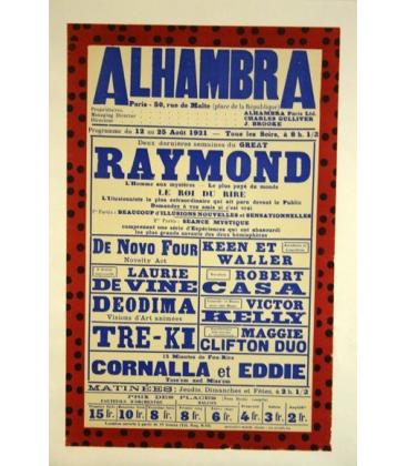 The Great Raymond at the Alhambra *mAGICANTIC*