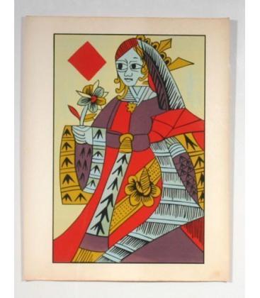 Queen of Diamonds Art Print/Magicantic