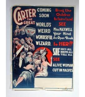 Carter the Great - Blue Poster/Magicantic