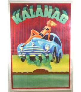 Kalanag - Girl on Car Stone Litho/Magicantic