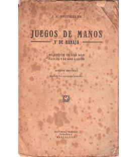 JUEGOS DE MANOS Y DE BARAJA/J.K.SPITZMULLER/MAGICANTIC/105