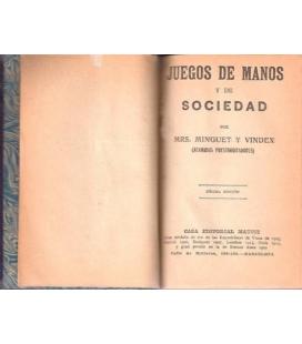 JUEGOS DE MANOS Y DE SOCIEDAD/MAGICANTIC 132