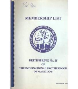 MEMBERSHIP LIST IBM/1996/MAGICANTIC/5157