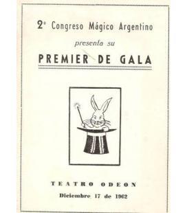 PROGRAMA 2º CONGRESO MAGICO ARGENTINO 1962/MAGICANTIC K-22
